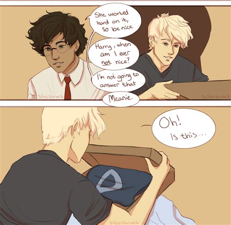 It is obviously a lie. . Drarry ao3